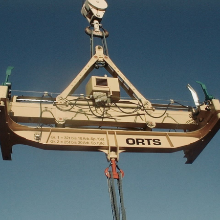 Traverse in hoher Luft