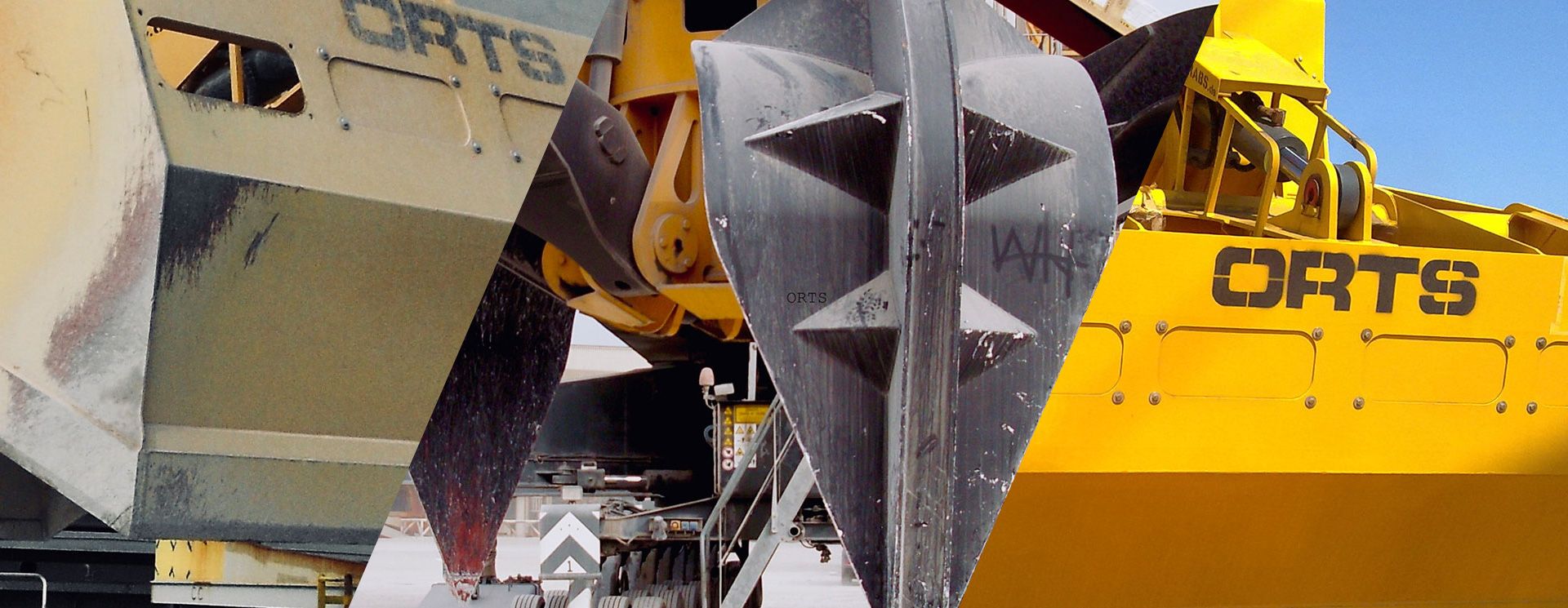 图片拼贴: ORTS公司的三个夹持器局部图